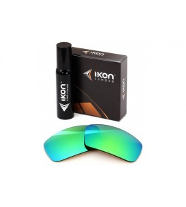 Sport Polarized Replacement Lenses for Spy Hielo Sunglasses - Multiple Options - Emerald Green Mirror - C312CCLAPBT $62.42