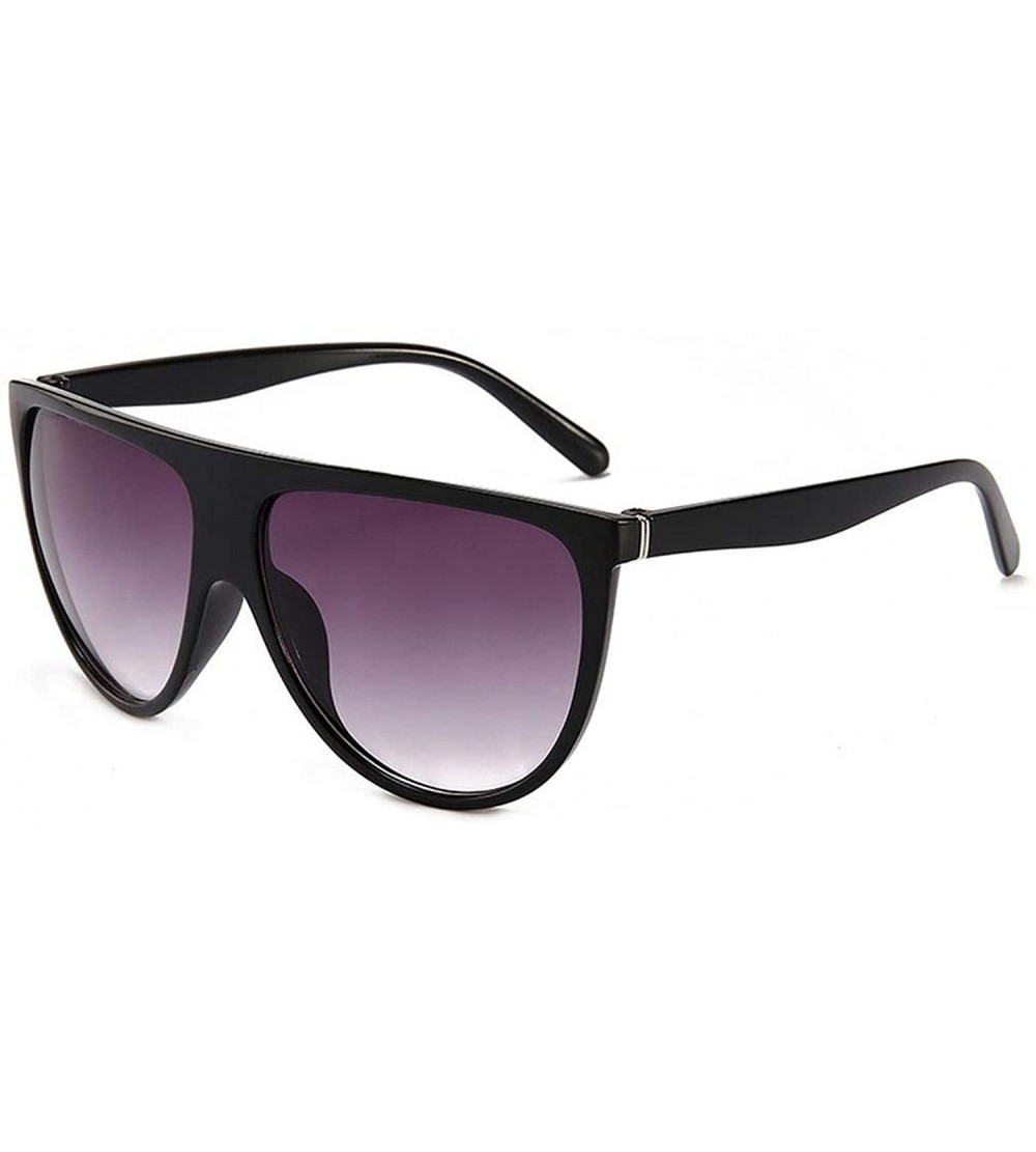 Oversized Classic Big Frame Sunglasses Women/men Models Outdoor Fashion Popular Sun Glasses Female UV400 - C1 - CX199CMZWTL $...