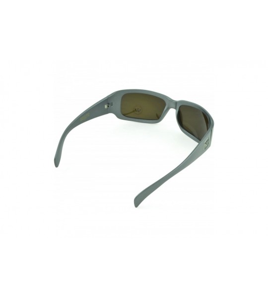 Round Gangster Sunglass Hardcore Dark Lens Sunglasses Men Women - Gray-ii - CX12D1PGDML $15.92