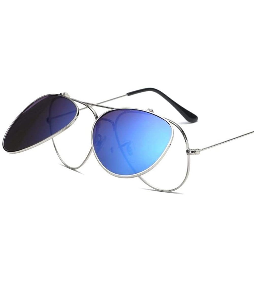 Goggle Polarized Sunglasses Double Layer Driving Dual Use - CG18X7QSQO7 $82.02