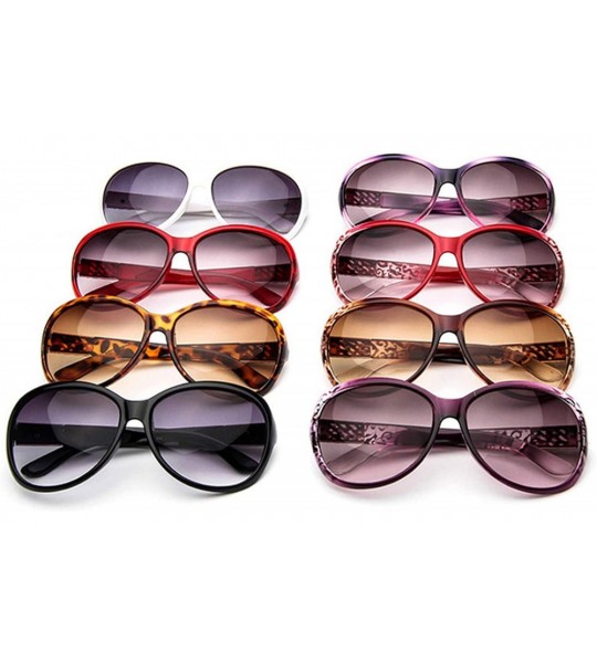 Goggle Round Sunglasses Women 2019 Black Oversized Retro Vintage Big Sun Glasses Shades Zonnebril Dames - White - CA197A3DD2D...