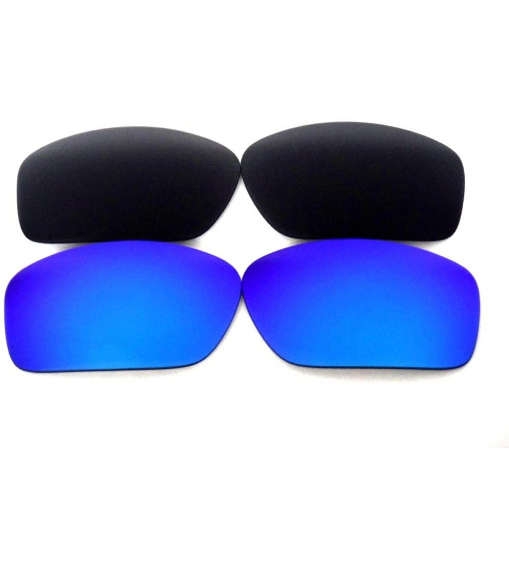 Sport Replacement Lenses Valve Black/Blue Color Polarized 2 Pairs - S - CS188MEITDT $29.63