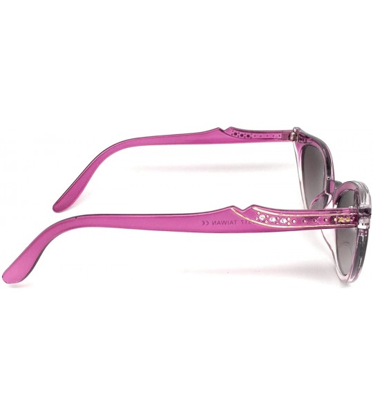 Cat Eye Cateye or High Pointed Eyeglasses or Sunglasses - Purple Fade- Smoke - CM188TWCC4T $18.24