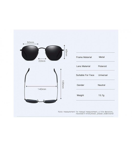 Aviator Polarizing sunglasses Brilliant driving Sunglasses polarizing glasses for men and women - F - CB18QQ2CAHG $60.80