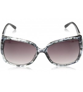 Rectangular Women's R3191 Rectangular Sunglasses - Black/Animal - CA129HH0Z0D $84.45