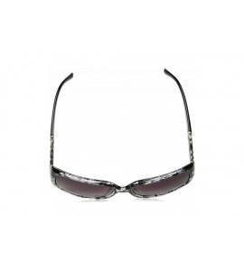 Rectangular Women's R3191 Rectangular Sunglasses - Black/Animal - CA129HH0Z0D $84.45