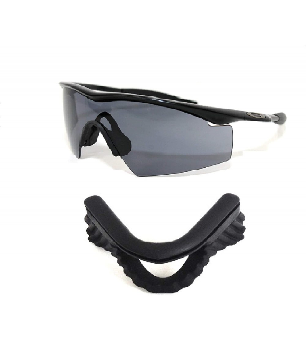 Sport Nose Pads Rubber Kits M Frame Heater/Strike/Sweep/Hybrid Black - Black - CT189R8ND3U $16.32
