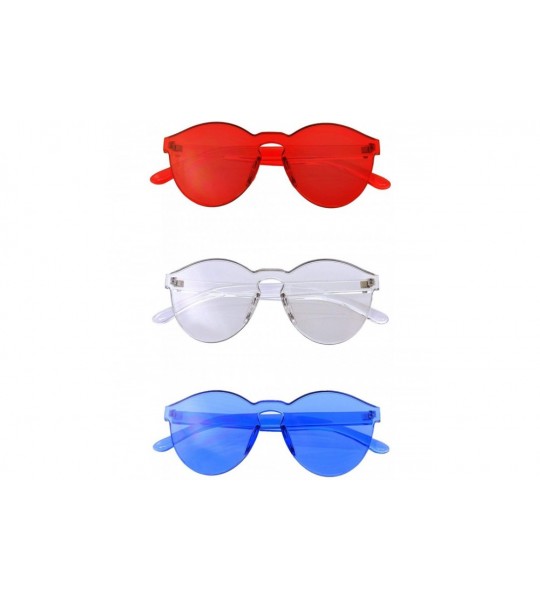 Rimless Bundle Of Sunglasses In Bundles 3 Pairs Of Rimless Mens Womens Sun Glasses EE03 - CW18NEMN0KD $41.57