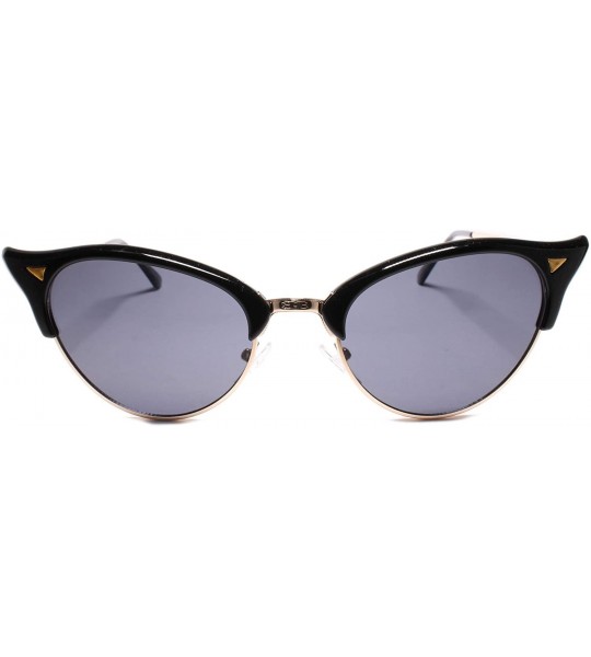 Cat Eye Classy Upscale Elegant Retro Cat Eye Style Womens Sunglasses - CD18W79L0NI $24.05