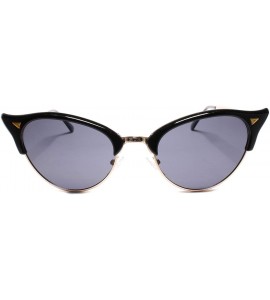 Cat Eye Classy Upscale Elegant Retro Cat Eye Style Womens Sunglasses - CD18W79L0NI $24.05