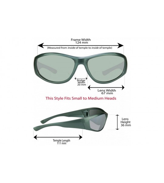 Wrap Bifocal Sunglasses Mirror Mens Wraparound Nearly Invisible Reader Line - Carbonate Gray - CY1936GY774 $21.75