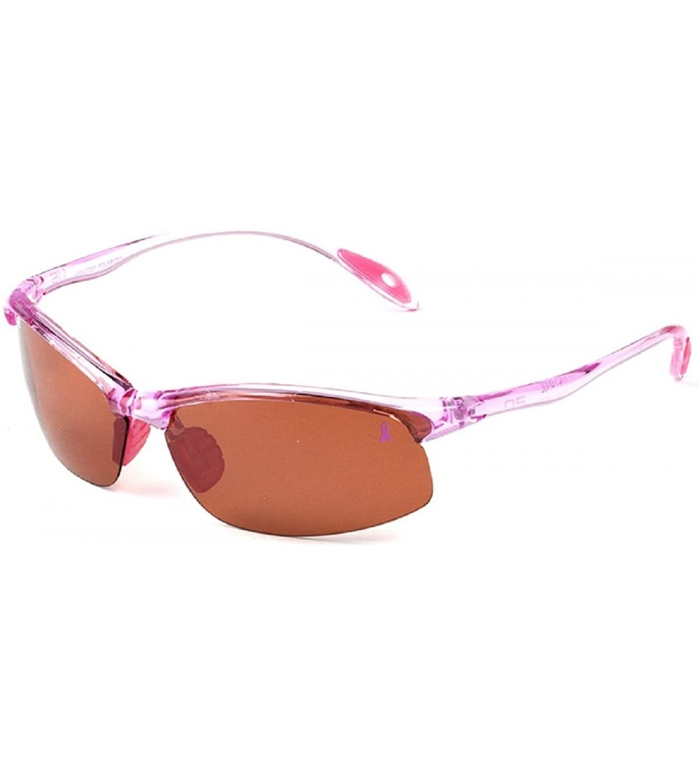 Round The Marathon - Lightweight Anti-Fog Sunglasses - Pink - CA11OJ7CJP1 $67.31