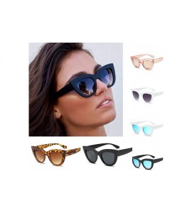 Oversized Fashion Sunglasses Vintage Classic Eyeglasses - F - CQ18YL2T43Q $13.99