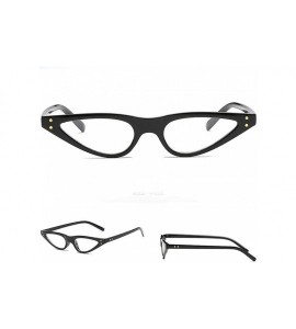 Oval Fashion Vintage Retro Unisex UV400 Glasses For Drivers Driving Sunglasses - Black - C418TMAN3O5 $13.61