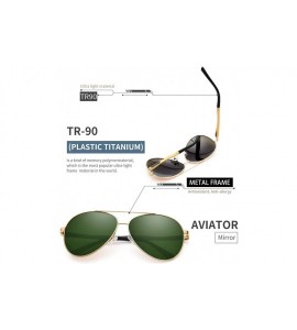 Wrap Polarized Sunglasses Aviator Sunglasses for Men - Polarized Aviator Sunglasses for Men Sunglasses Man FD9002 - CM18KR2YK...