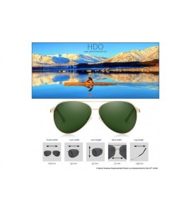 Wrap Polarized Sunglasses Aviator Sunglasses for Men - Polarized Aviator Sunglasses for Men Sunglasses Man FD9002 - CM18KR2YK...