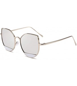 Round Women Unisex Fashion Round Frame Sunglasses Summer Beach Shades Casual Sunglasses - C - C118SX5RQXE $15.95