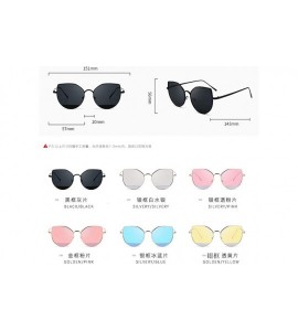 Round Women Unisex Fashion Round Frame Sunglasses Summer Beach Shades Casual Sunglasses - C - C118SX5RQXE $15.95