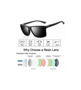 Round Polarized Sunglasses for Men 100% UV protection Driving Fishing Anti Glare Retro TR90 Frame Shade Glasses. - CS18UC7R4I...