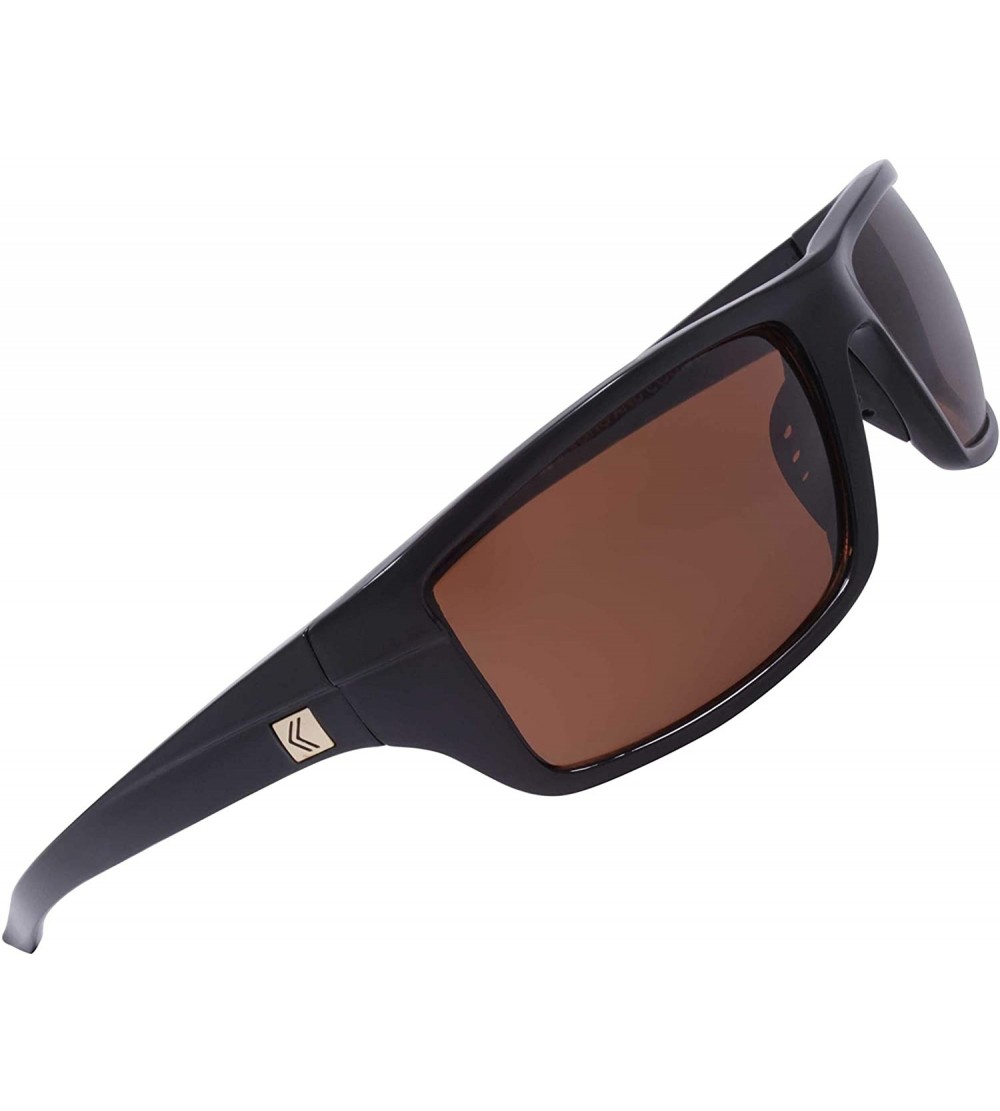 Wrap Turbine Men's Sport Sunglasses- Wrap Tapered Frame- Megol Anti-Slip Nose Pads- 100% UV Protection Lens - C9197CTQ4L7 $47.55
