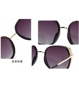 Aviator 2019 new polarized sunglasses- female 8023 diamond cat eyes polarized sunglasses female sunglasses - B - C518S6GZSZ4 ...