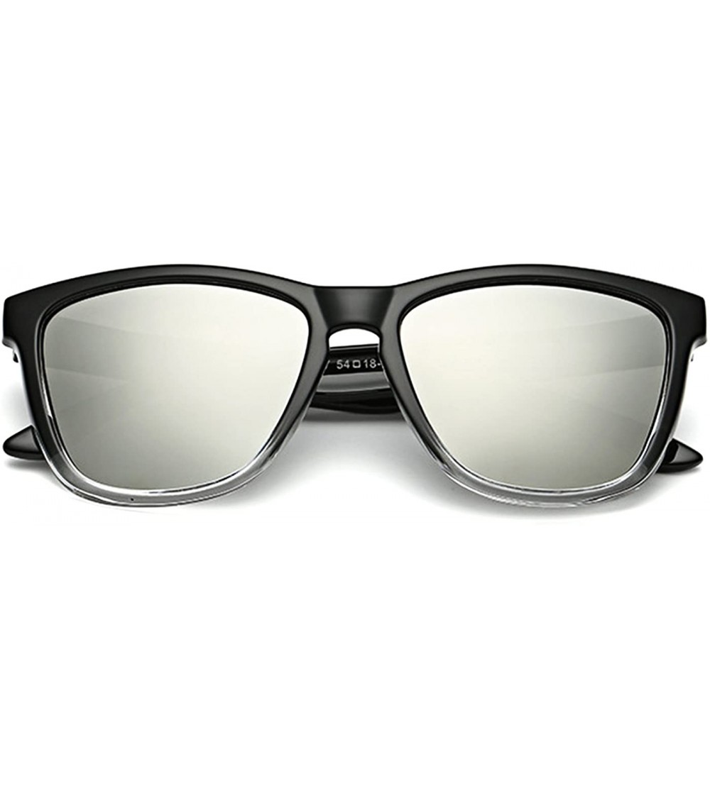 Aviator Unisex Retro Classic 80's Polarized Sunglasses UV400 Sunglasses - F - C1187IK829T $24.11