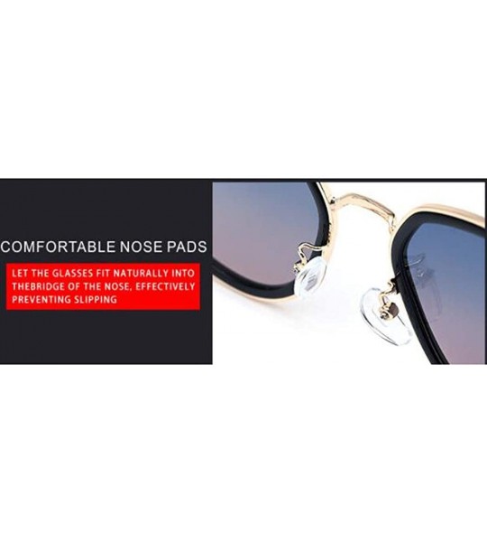 Aviator 2019 new metal sunglasses- women's fashion sunglasses - B - CL18SLT34KW $79.72