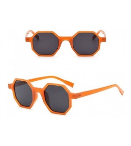 Goggle Unisex Fashion Eyewear Unique Sunglasses Rhombic Vintage Glasses - Multicolor F - CV1970HM2UX $18.15