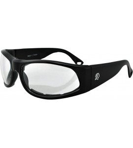 Rectangular California Black/Clear Sunglasses One Size - CO119VJATW1 $50.06