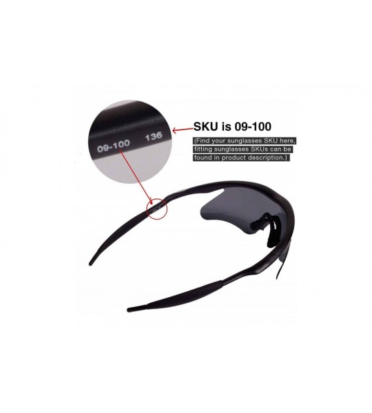 Shield Replacement Lenses + Rubber for Oakley M Frame Heater - 34 Options Available - C211I407QL1 $41.53