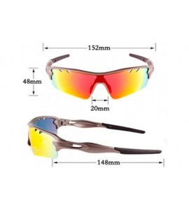 Sport Men/Women Polarized Cycling Sunglasses with 5 Changeable Lenes for Outdoor Riding Driving Fishing - C318RD7RN4W $39.12