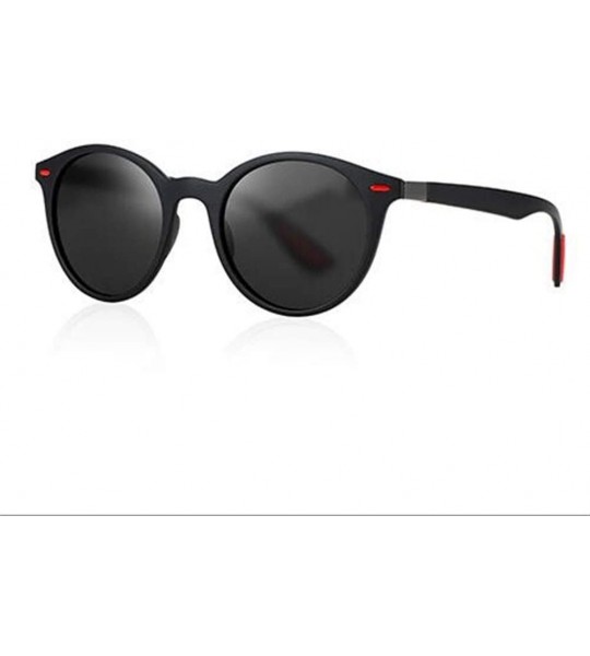 Round New Sunglasses- Unisex-Adult Round Plastic Sunglasses (Color 2) - 2 - CD19973QUH6 $45.76