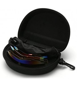 Sport SGB-030 Polarized Sport Sunglasses - 4 pairs Interchangeable Lens - golf bike - CX184UZNQXG $29.09