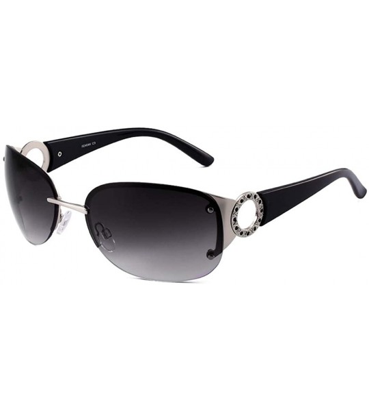 Aviator Polarized wide-leg sunglasses- stainless steel frame wide leg sunshade - D - C518RZ926CE $80.91