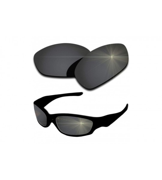 Sport Polarized Replacement Lenses Straight Jacket 2007 Sunglasses - Multiple Colors - Black - CP186HAOO4I $22.54