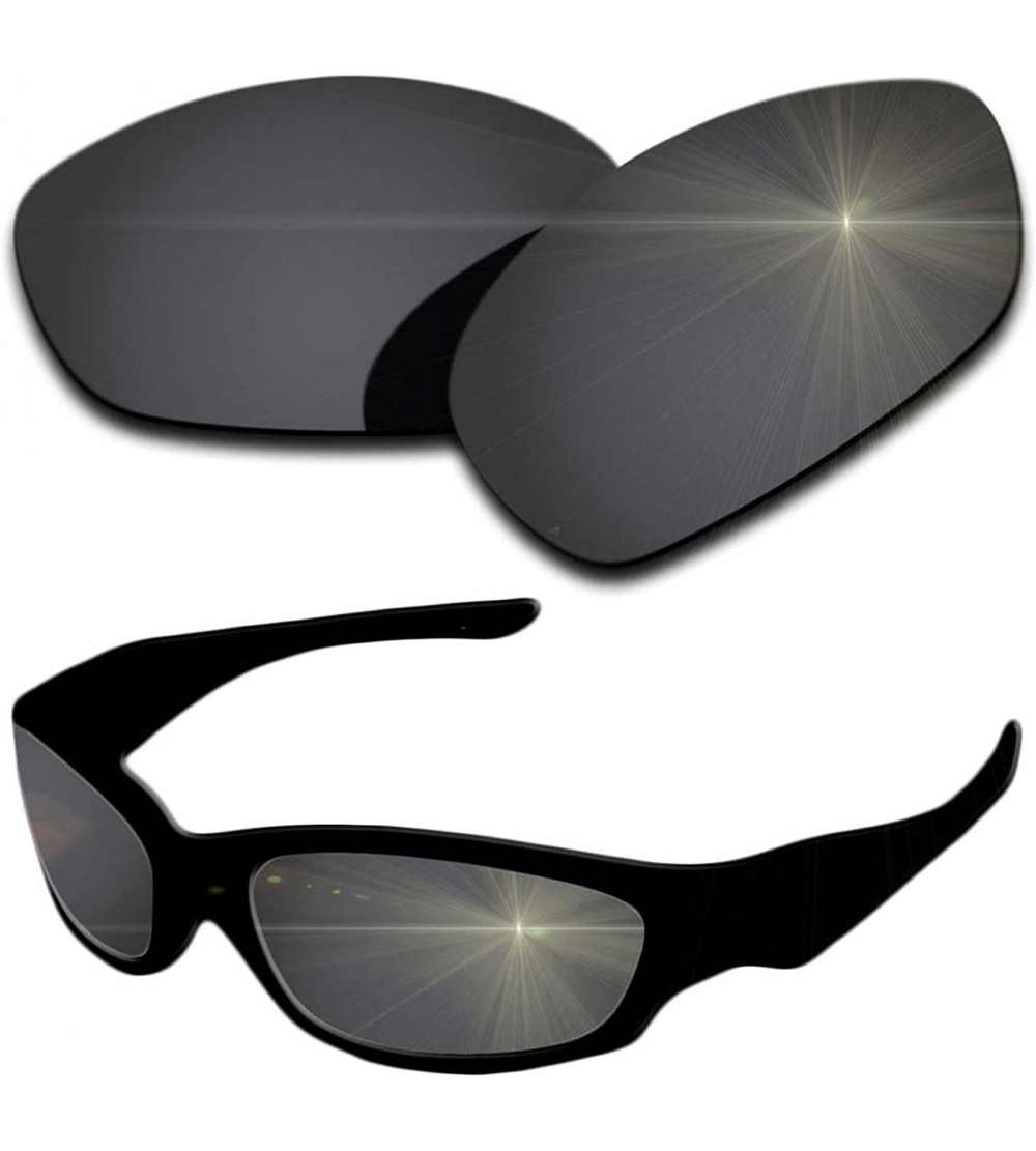 Sport Polarized Replacement Lenses Straight Jacket 2007 Sunglasses - Multiple Colors - Black - CP186HAOO4I $22.54
