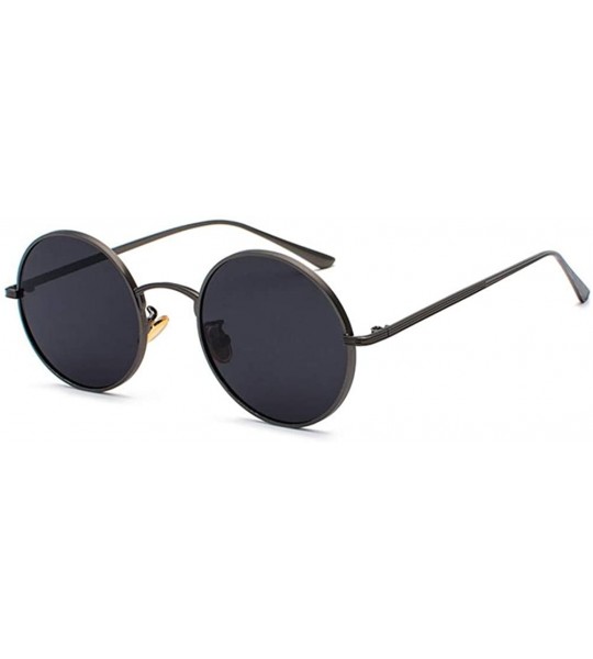 Oval sunglasses for women Oval Vintage Sun Glasses Classic Sunglasses - N03-silver-grey - C718WZTC37Z $49.14