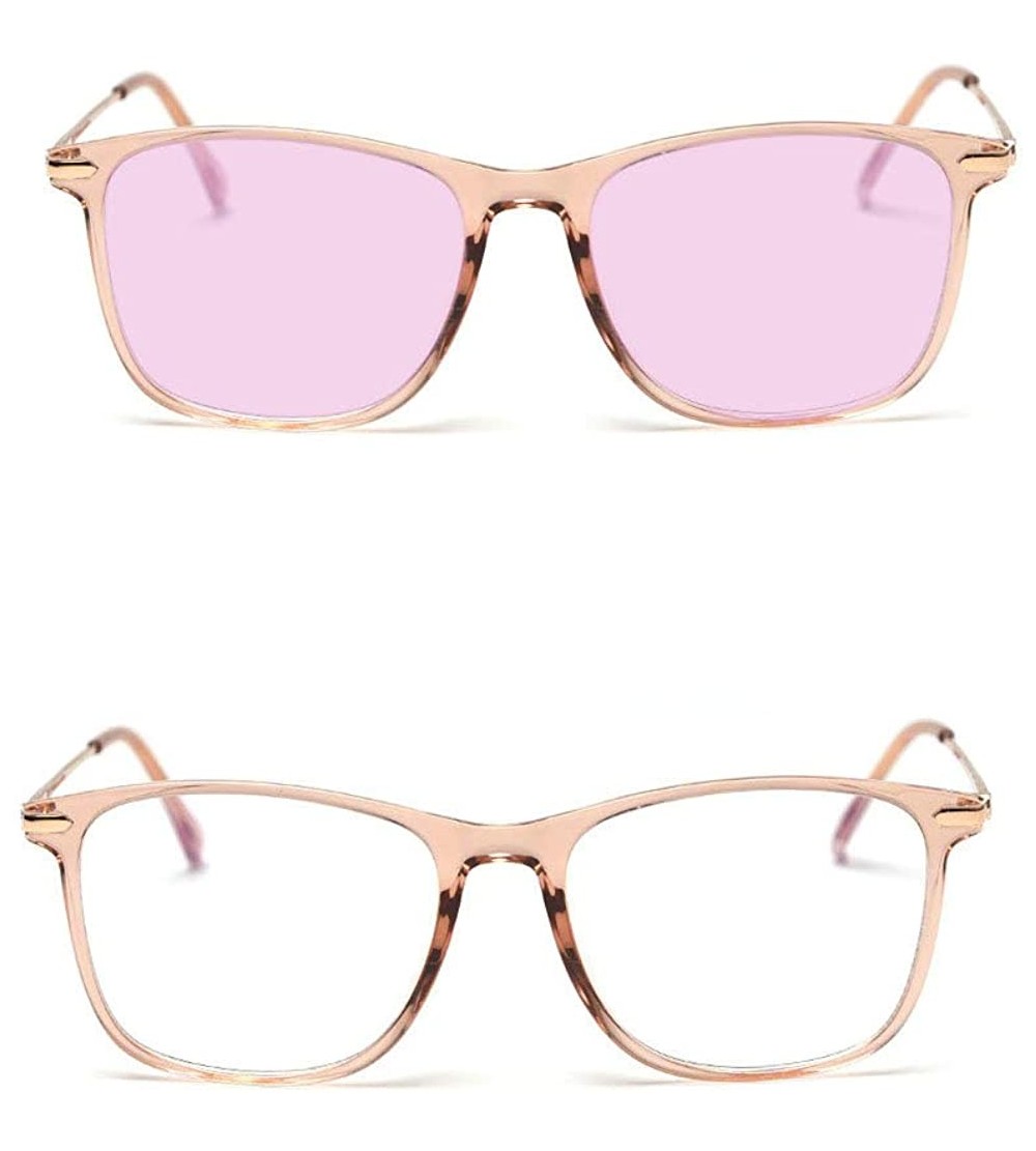 Square finished myopia Sun photochromic female retro literary brand designer square glasses frame - CP18WSYOZM0 $38.58