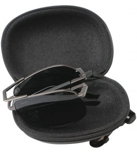 Wayfarer Limited Edition Metal Alloy Frame Folding Compact Pocket Aviator Sunglasses - Gun - CR12EJZX4IX $33.41