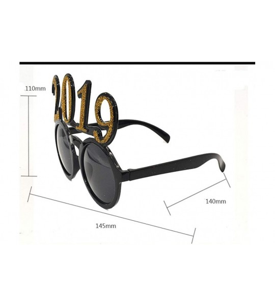 Goggle Funny Crazy Fancy Dress Glasses 2019 Novelty Fashion Costume Party Sunglasses Accessories - F - C618TQYU35U $13.84