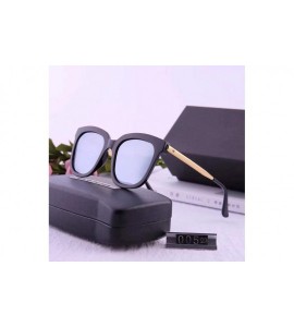 Square Polarized Sunglasses Men's and Women's Sunglasses Fashion Retro Square Polarized Sunglasses - CB18X9XOWU4 $76.35