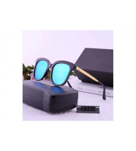 Square Polarized Sunglasses Men's and Women's Sunglasses Fashion Retro Square Polarized Sunglasses - CB18X9XOWU4 $76.35