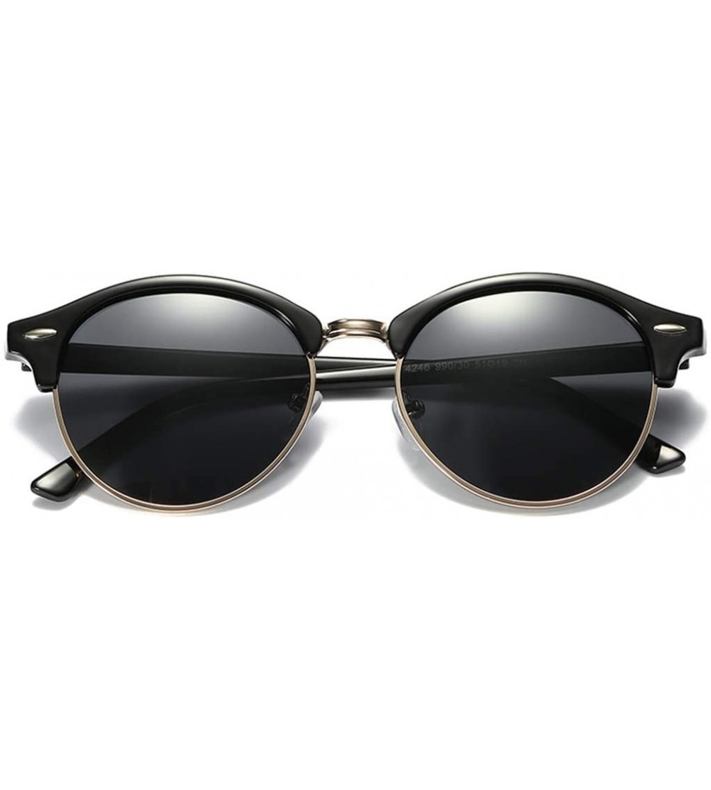 Aviator Polarized Sunglasses Men Women Outdoor Cycling Sunglasses 4246 - C1 - CY18M3OIDQM $48.96