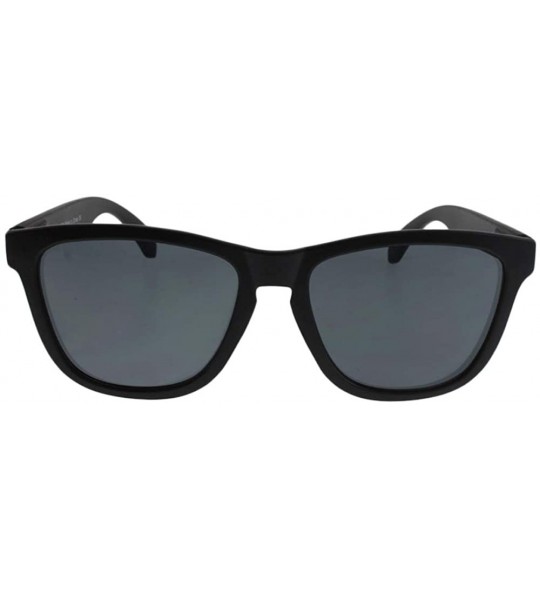 Square Fairfax - Classic Square Framed Athlesuire Sunglasses - Black - C7196SGS4N0 $23.14