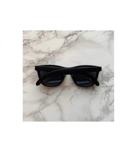 Square Fairfax - Classic Square Framed Athlesuire Sunglasses - Black - C7196SGS4N0 $23.14