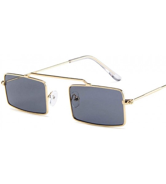 Aviator 2019 Transparent Ocean Lens Sunglasses Women Luxury Sun Glasses Silver Purple - Goldred - CJ18Y2NYQ4W $18.27