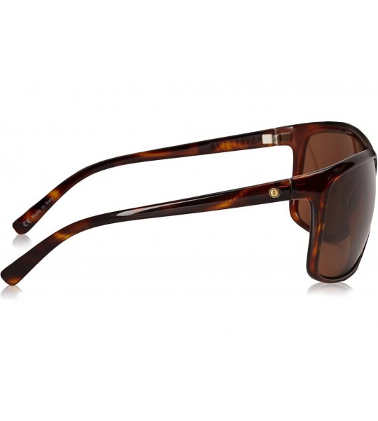 Sport Women's Outline Wrap Sunglasses - Gloss Tort - CB126HXFST3 $59.36