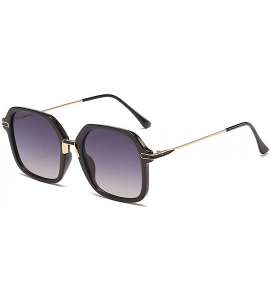 Square Ladies Square Sunglasses Retro Street Shot Lovers Sunglasses - 3 - CD198NYUKO4 $47.48