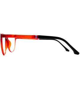 Butterfly Eyeglasses 1001 Classic Butterfly - for Womens 100% UV PROTECTION - Red-black - CV192THQAXI $51.87