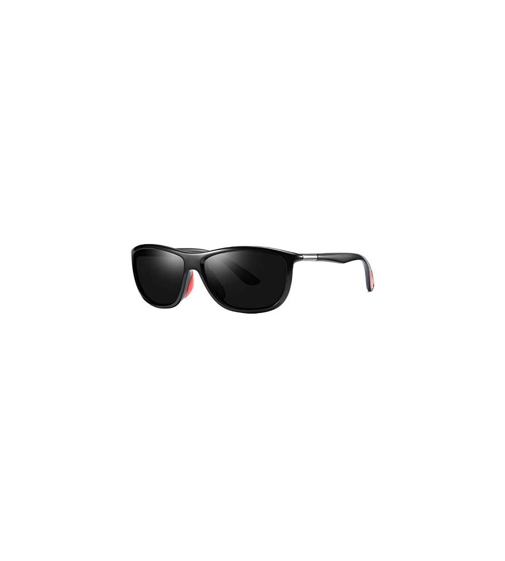Sport Hand Made Frame Sports Men Sun Glasses Polarized Mirror Sunglasses Myopia Minus Lens - CT1904DH5DC $49.89